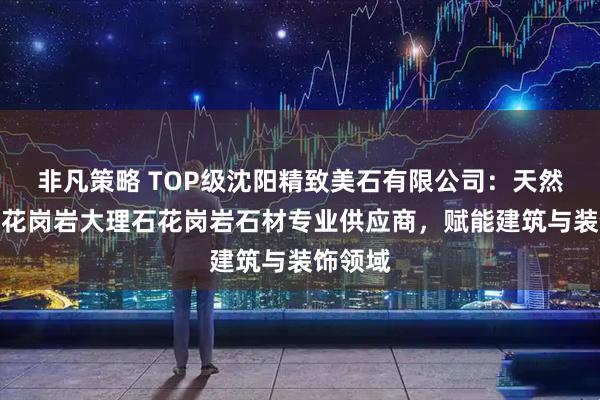 非凡策略 TOP级沈阳精致美石有限公司：天然大理石花岗岩大理石花岗岩石材专业供应商，赋能建筑与装饰领域